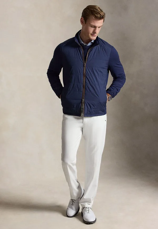 Гибридная куртка с высоким воротником, куртка для межсезонья Polo Ralph Lauren, Refined Navy — фото 2