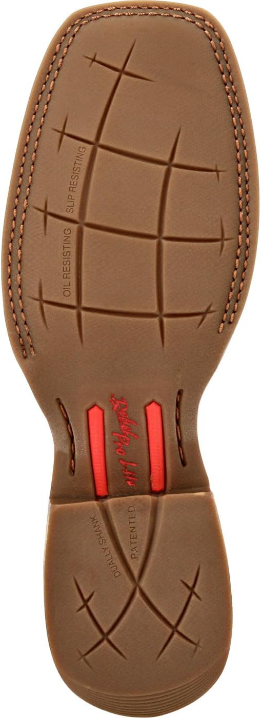 Мужские вестерн-ботинки Durango Rebel Pro Lite в цветах Rustic Tan и Tobacco — фото 2