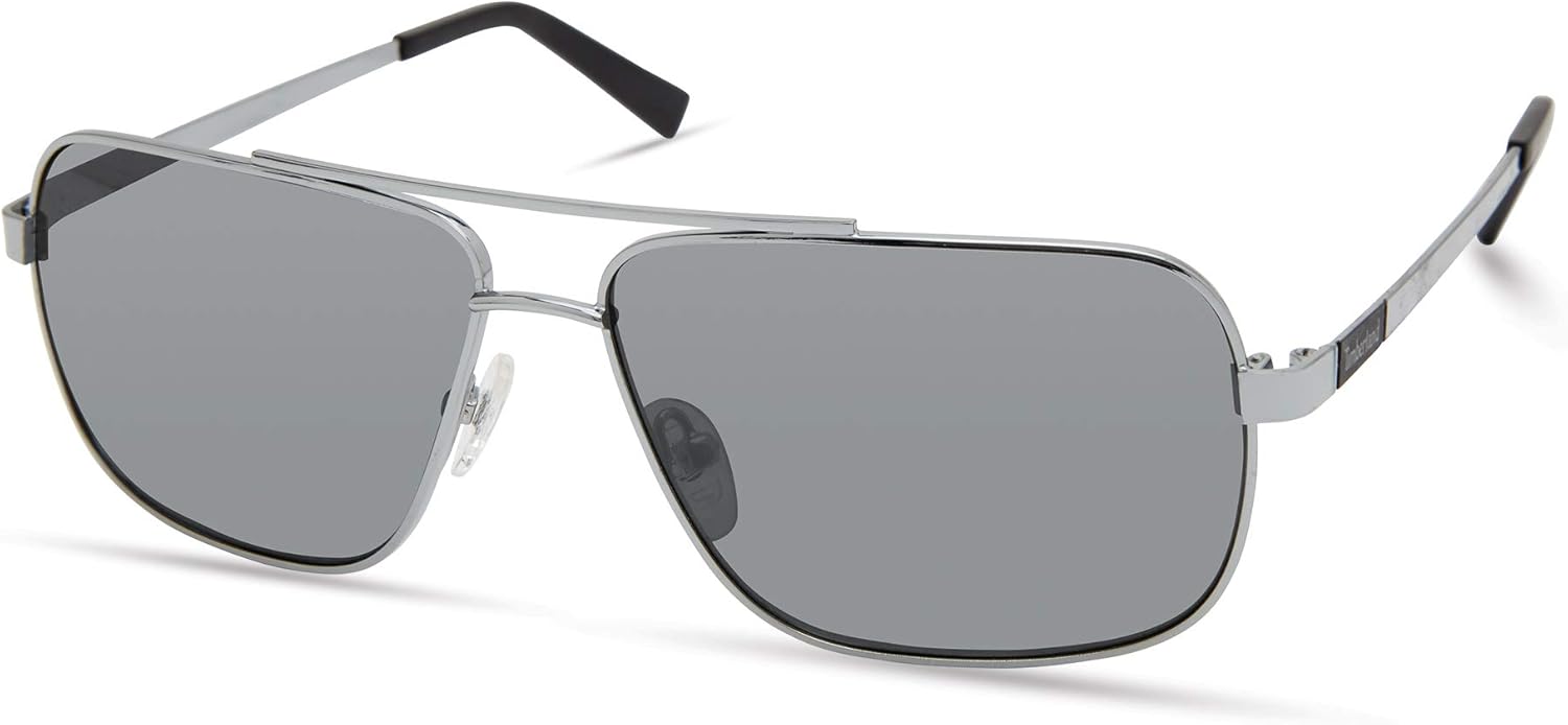 

Timberland мужские солнцезащитные очки Tba9266 Navigator, Shiny Gunmetal
