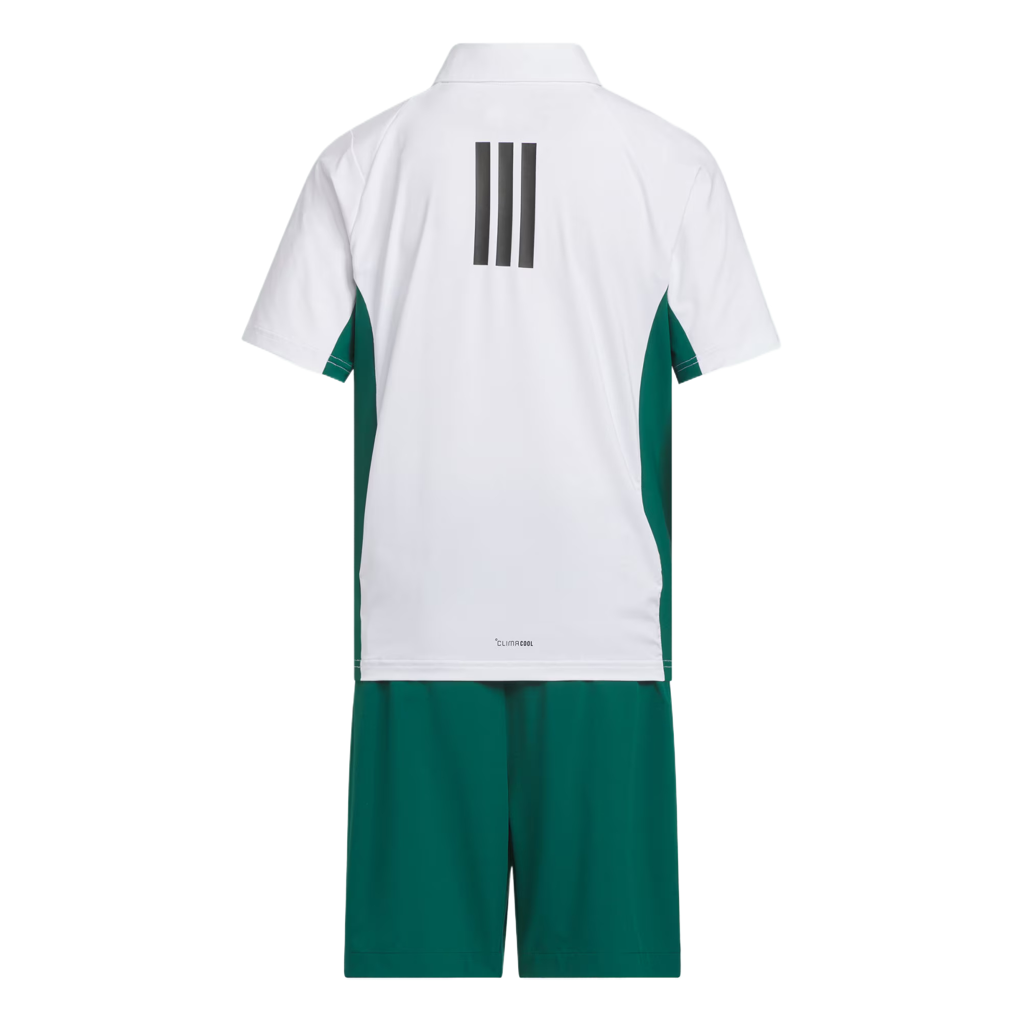Adidas Спортивный костюм Casual Sportswear Climacool 2 Piece Set White Forest Green для детей 3-7 лет — фото 2