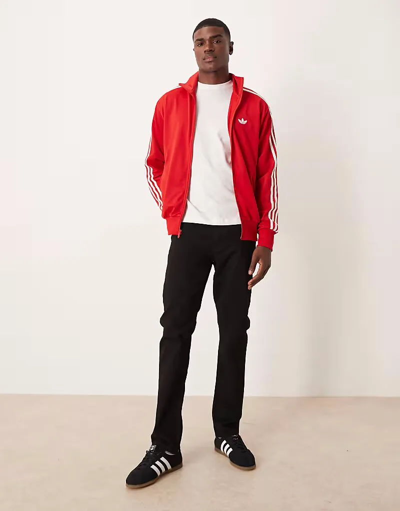 Спортивная куртка Adidas Originals Firebird красного цвета — фото 2