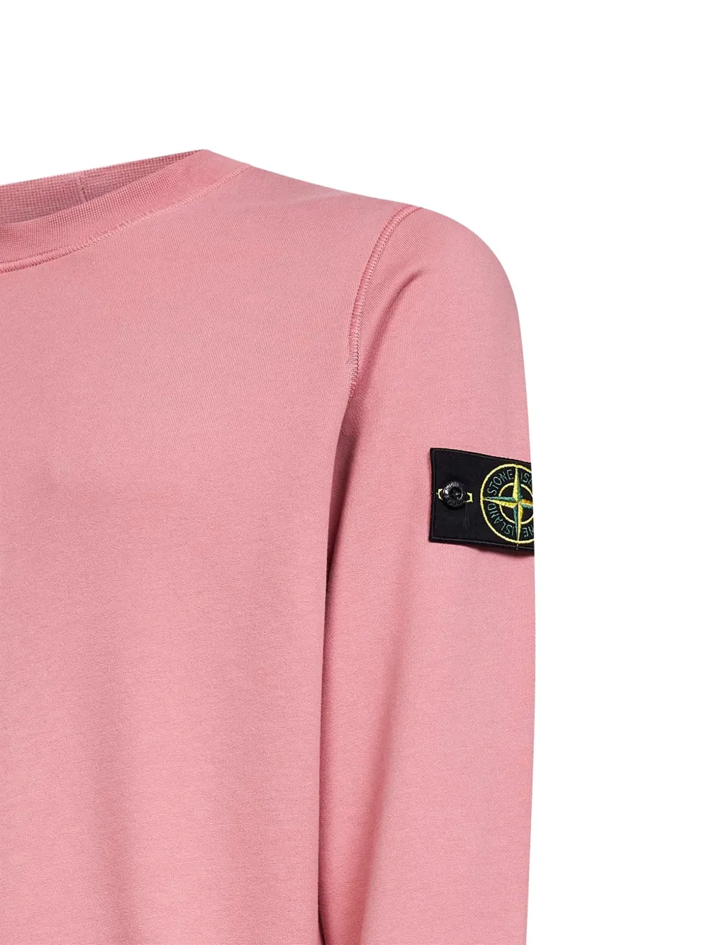 Свитшот с длинными рукавами Stone Island, розовый — фото 3