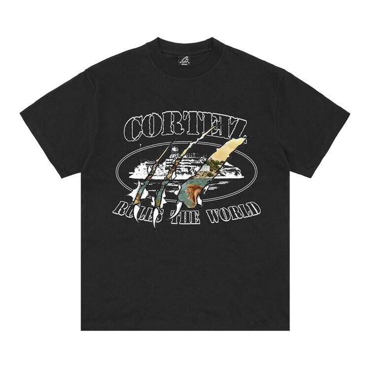 

Футболка Corteiz Narnia Rip Tee *New Blank*, черный