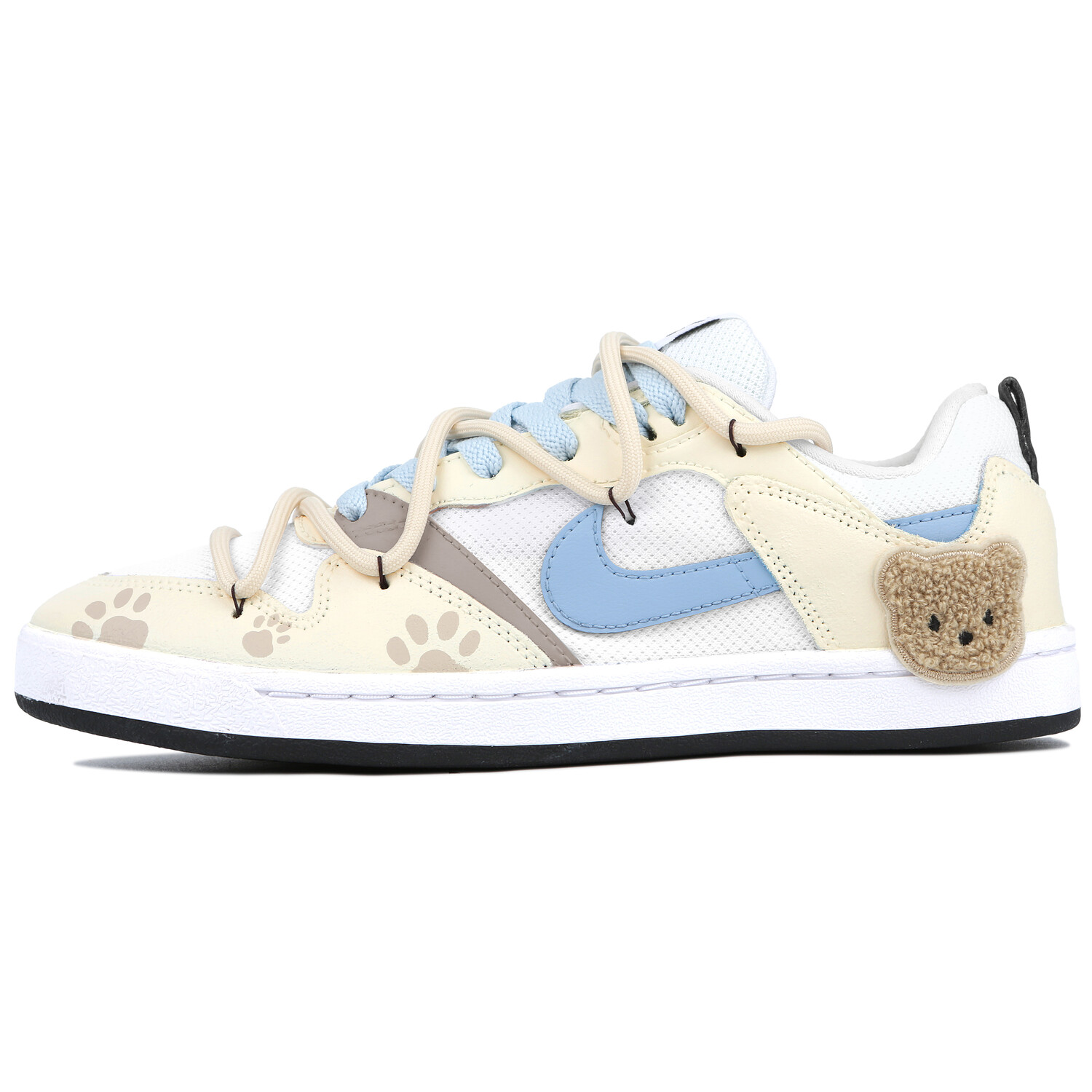 

Кроссовки Nike SB Alleyoop Skateboarding Shoes Women's Low-top White/Blue/Yellow, белый