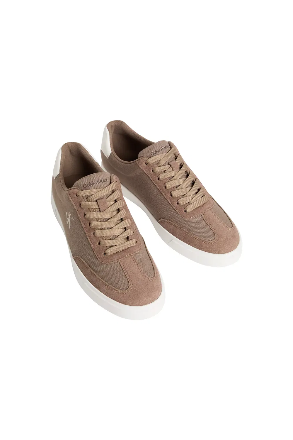 Кроссовки Calvin Klein Low Prof Cupsole Desert серо-коричневый Debenhams, серо-коричневый — фото 3