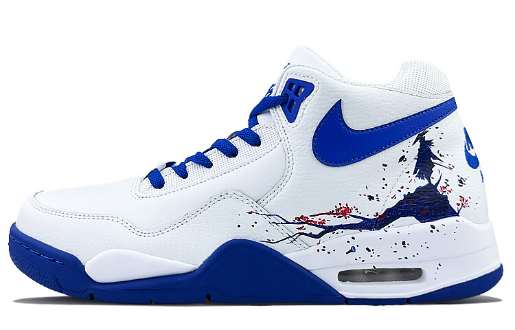 

Кроссовки Nike Flight Legacy Vintage Basketball Shoes Men Mid-Top Blue