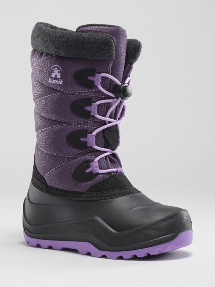 

Сапоги Kamik Winterstiefel Iceangel, цвет Lila/Schwarz