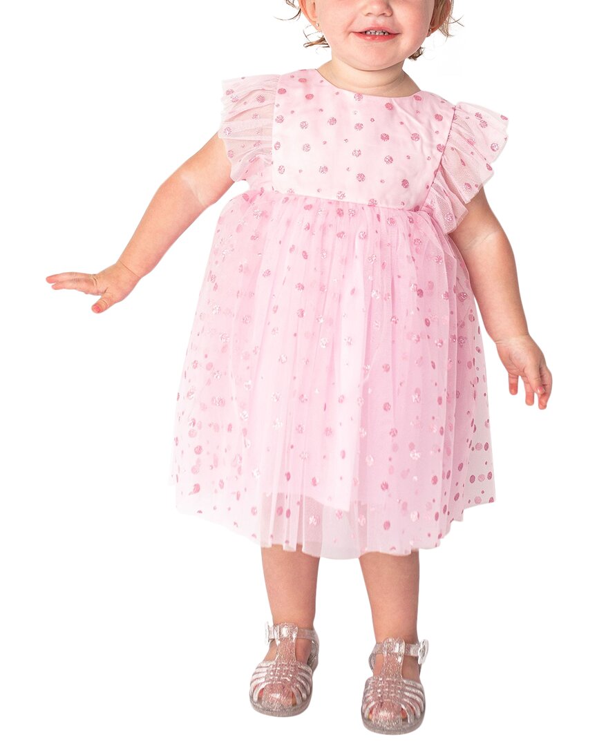 

Popatu Блестящее платье в горошек, мультиколор