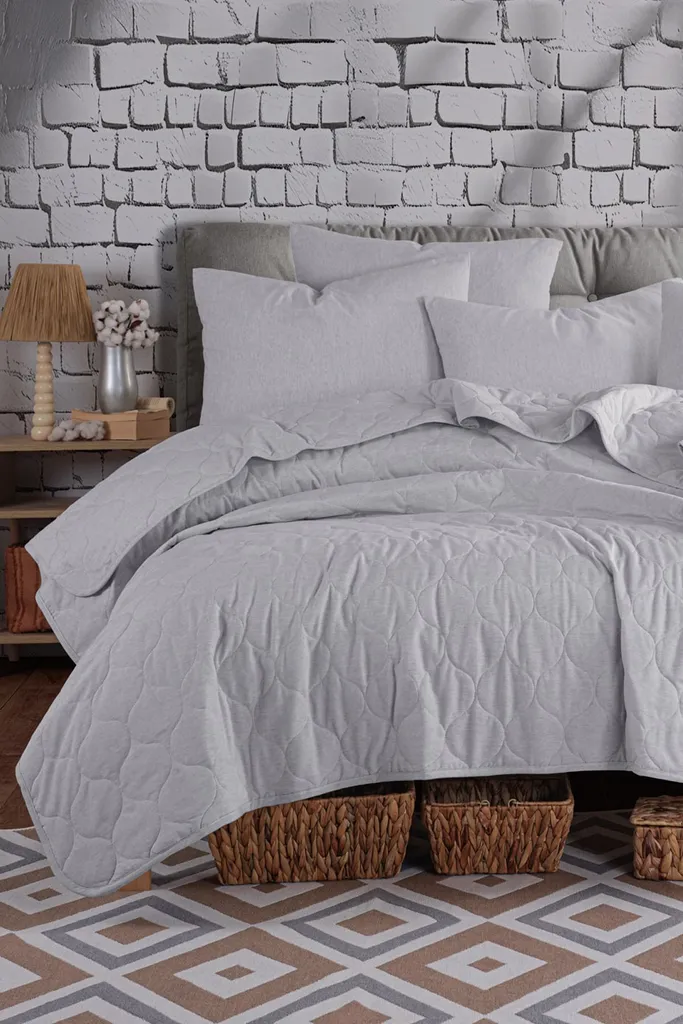 

Покрывало L'Essentiel Linge de Maison, серый