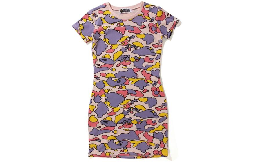 

Платье с короткими рукавами женское A Bathing Ape