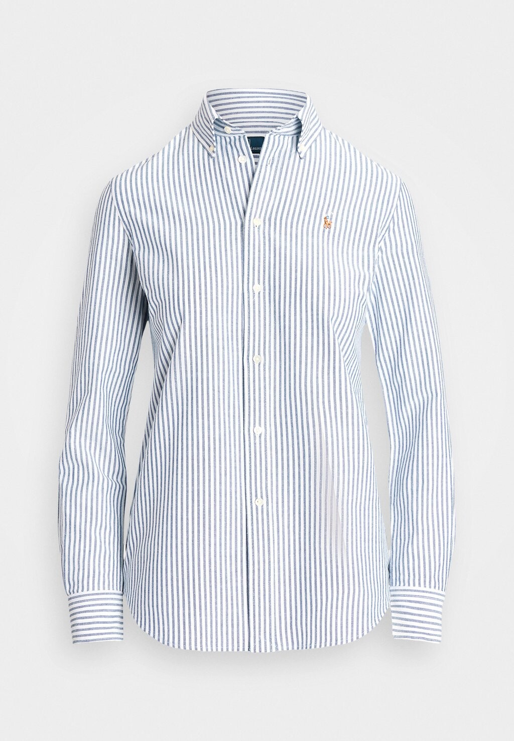 

Рубашка-блузка SLIM FIT STRIPED STRETCH OXFORD SHIRT Ralph Lauren, светло-голубой