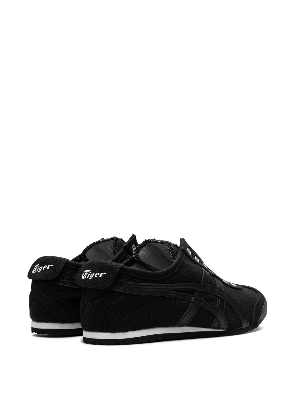 Слипоны Mexico 66 Slip-On Black Onitsuka Tiger, черный — фото 3