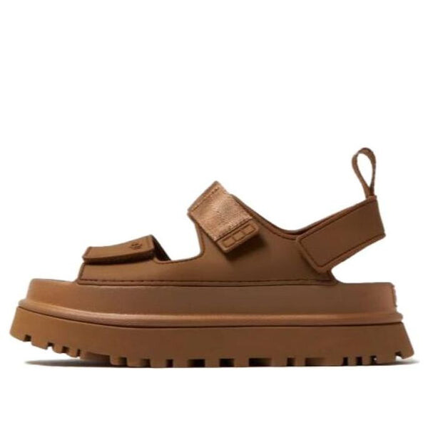 

Сандалии золотисто-сияющие сандалии Ugg, коричневый