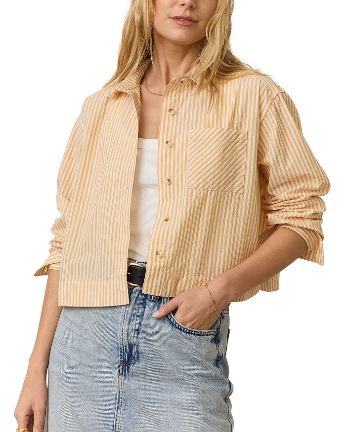 

Короткая блузка Mia Marine Layer, желтый