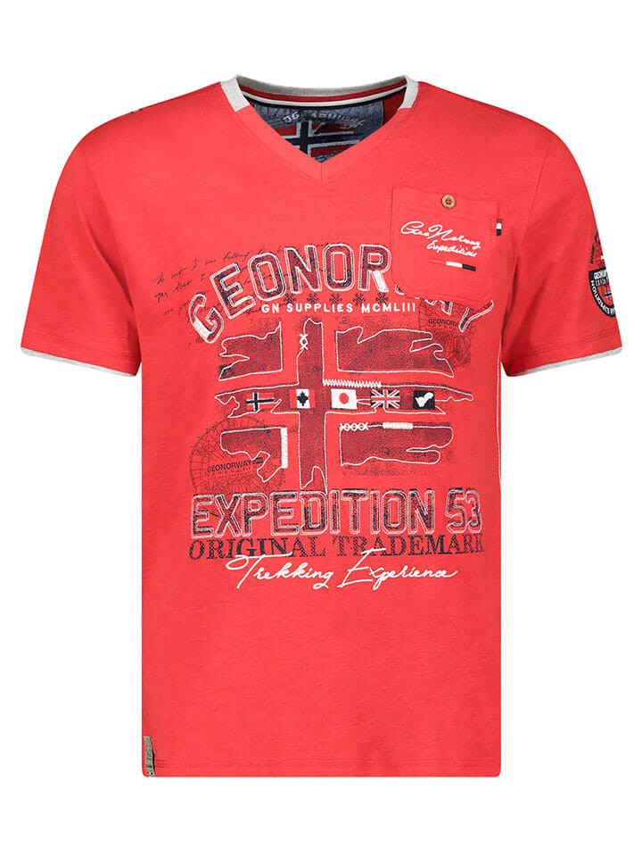 

Футболка Geographical Norway, красный