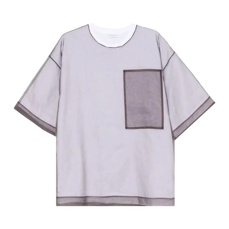 

Футболка Dries Van Noten Heaton Short-Sleeve T-Shirt 'White', белый