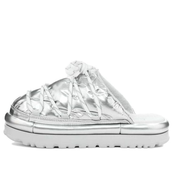 

Тапочки hi shine spaceslider slide Ugg, серебряный