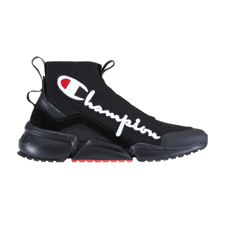 

Кроссовки Champion RF Mid Kids Black White, черный