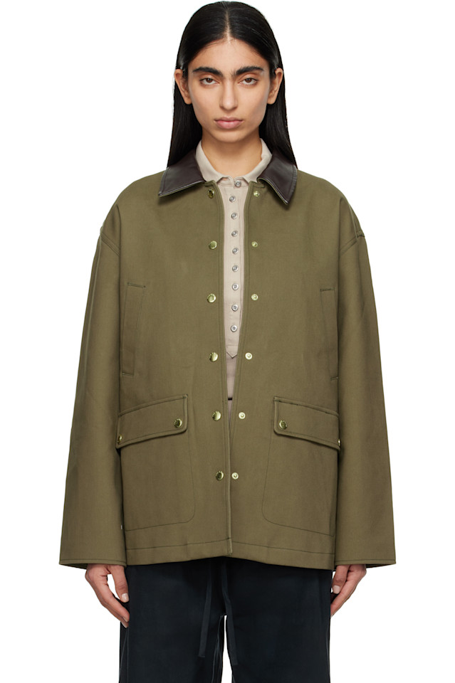 

Куртка Cassidy из хлопка Rag & Bone, цвет army