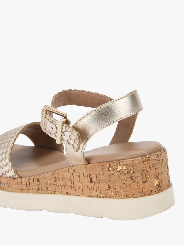 Сандалии из натуральной кожи serenita Carvela, золотой — фото 3