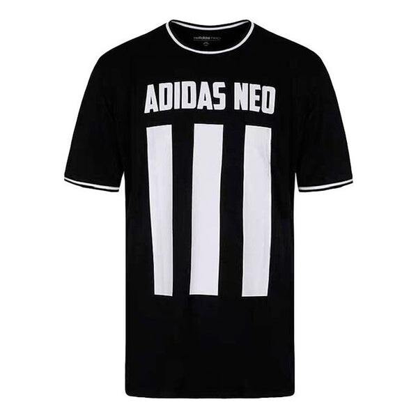 

Футболка neo m cs 3s t shrt casual sports round neck short sleeve black Adidas, черный