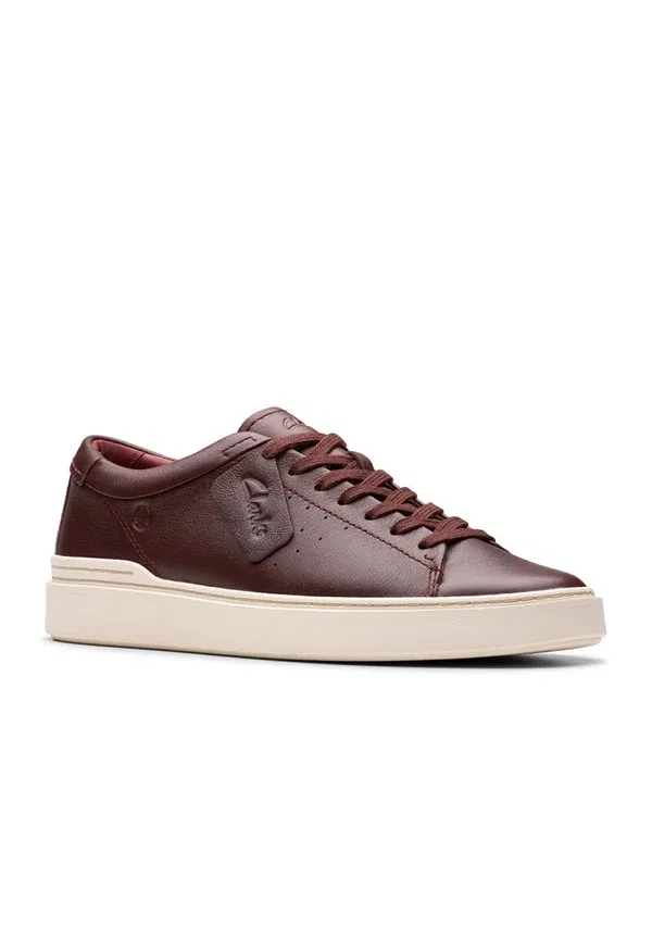 Кроссовки Clarks, brown leather g, коричневая кожа — фото 2