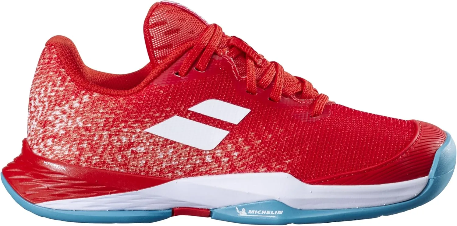 Babolat Детские теннисные кроссовки Jet MACH 3 JR AC B, размер 35, темно-синие, усиленная фиксация голенища, оптимальный комфорт и амортизация, прочная подошва Michelin — фото 2