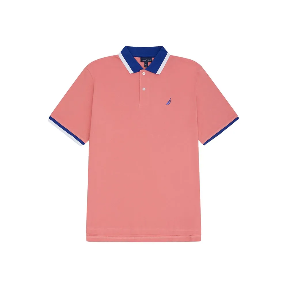 

Поло с коротким рукавом Nautica N1I01595, розовый