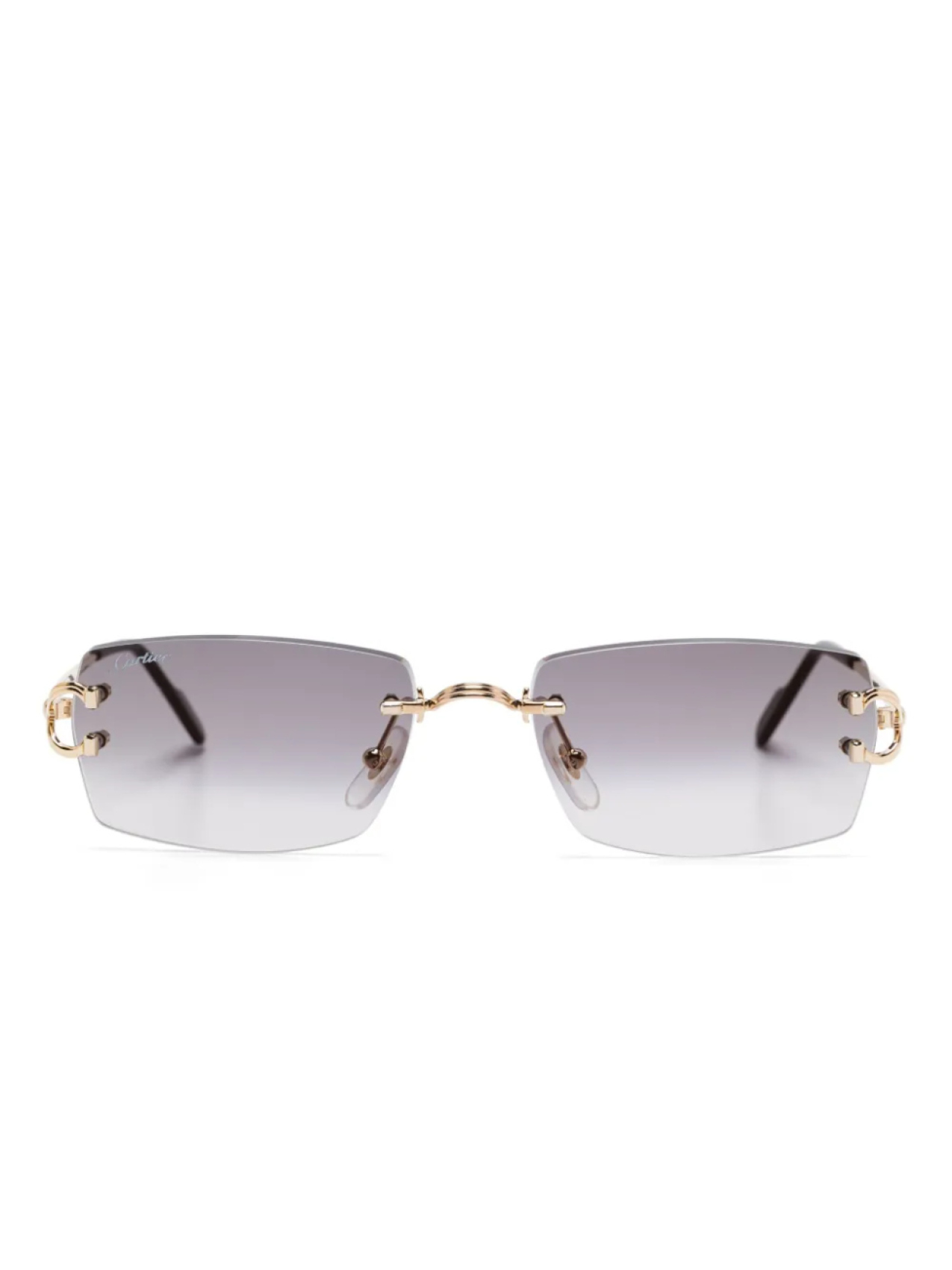 

Солнцезащитные очки Cartier Eyewear Signature C De Cartier, золотой
