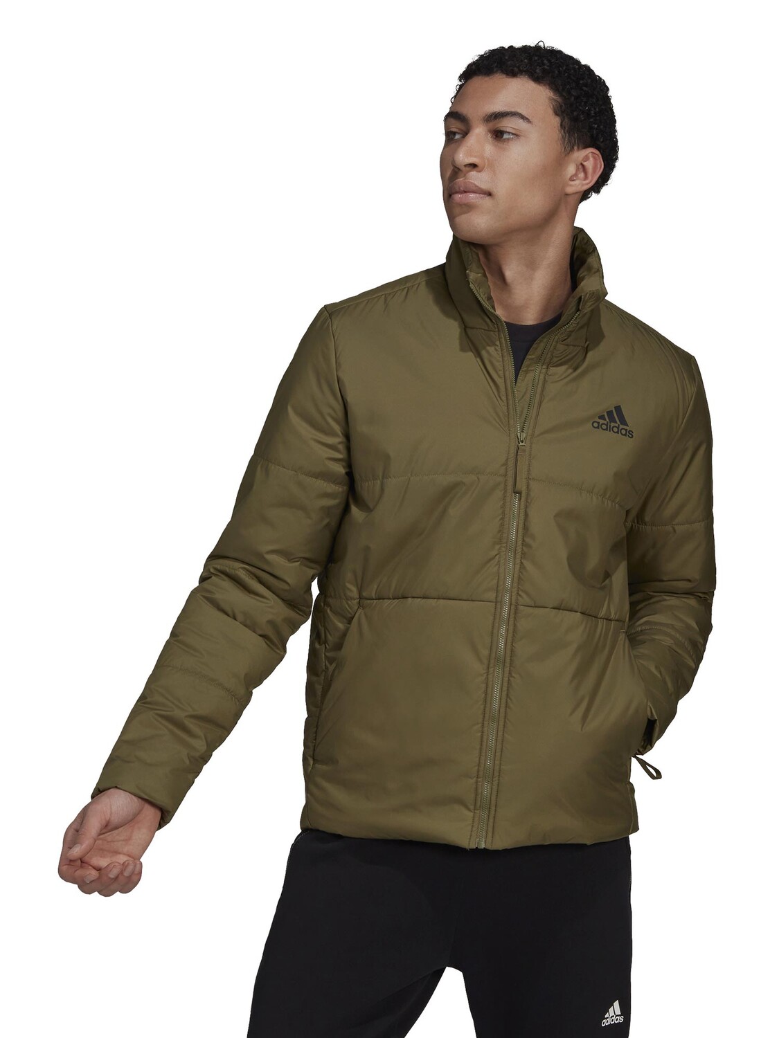 

Куртка Adidas Sportswear BSC 3-Stripes Insulated, зеленый