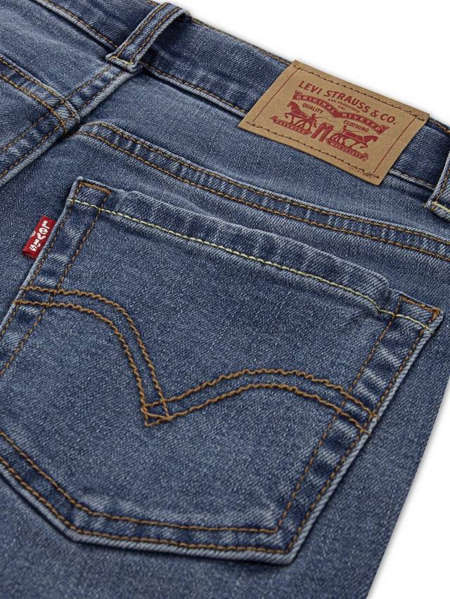 Детские джинсы 726 с расклешенными штанинами и разрезом Levi's, Blue Wave — фото 4