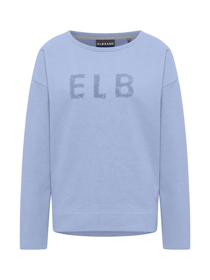 

Толстовка ELBSAND, светло-синий