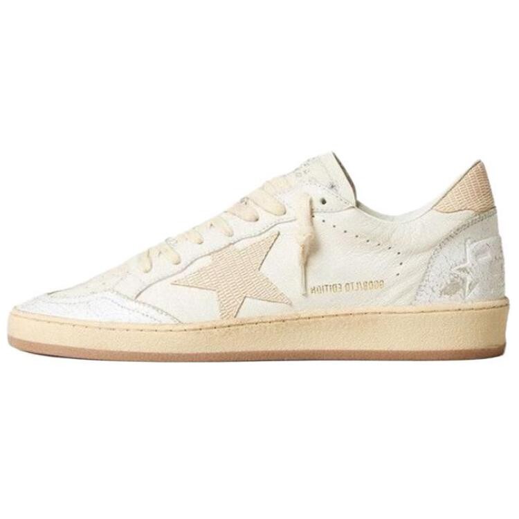 

Кроссовки Golden Goose Ball Star Skateboarding Shoes Men Low-top Off White, цвет Off White