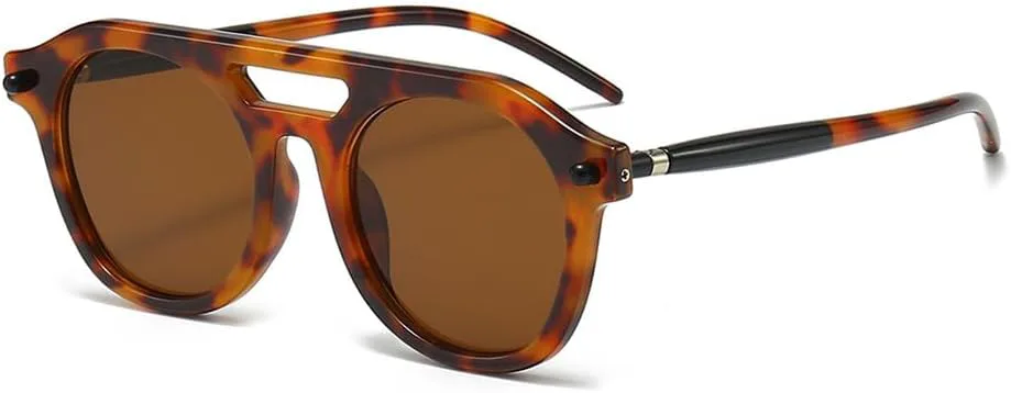 

Солнцезащитные очки UV400 с двойной перемычкой, градиентной расцветкой, для женщин и мужчин, для бега и занятий спортом на открытом воздухе UYPTK, Leopard