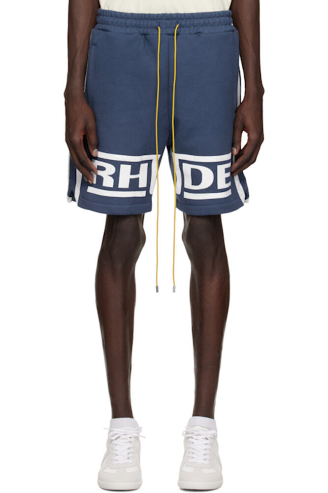 

Синие шорты «Rhude Champions»