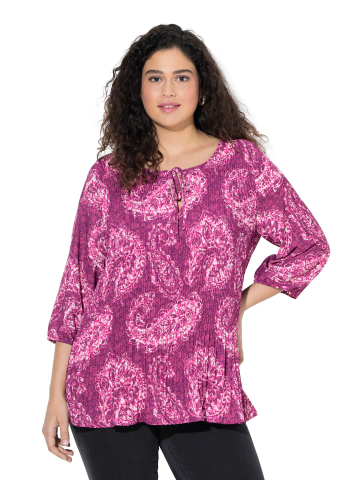 

Ulla Popken Туника цвета малины