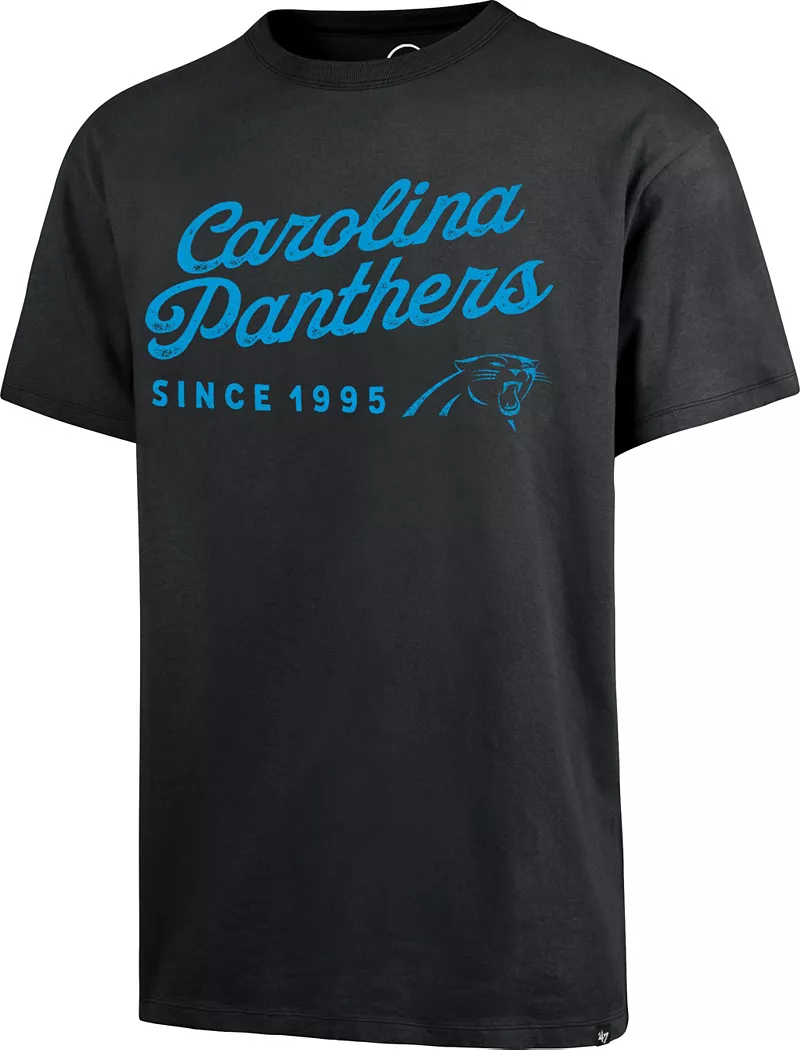 

Мужская футболка темно-черного цвета с пылью Carrick '47 Carolina Panthers