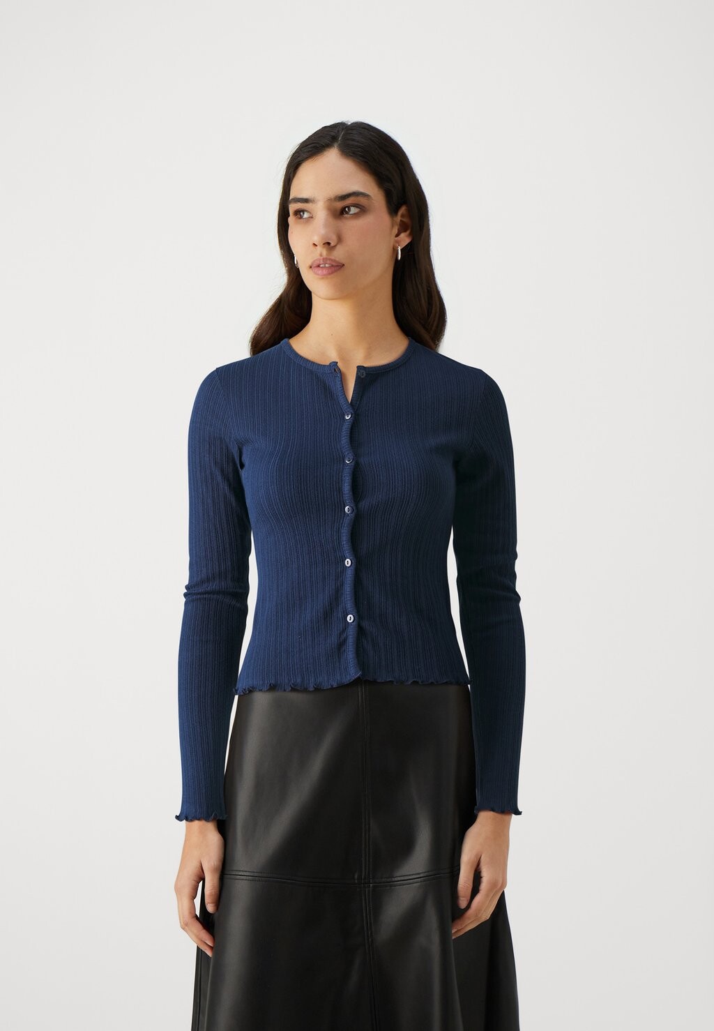 

Кардиган Sajuni Cardigan Samsøe Samsøe, пышный синий