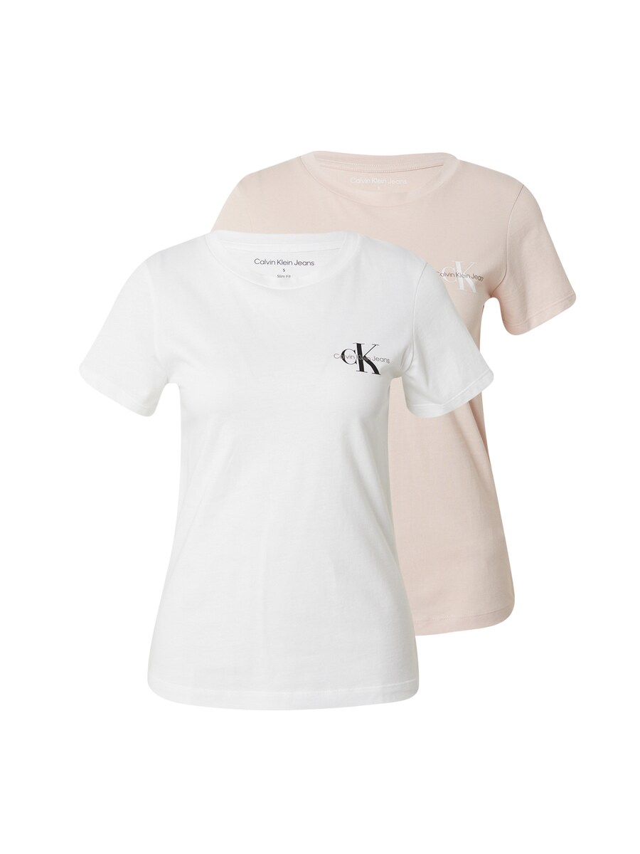 

Рубашка Calvin Klein Jeans, цвет Powder/White