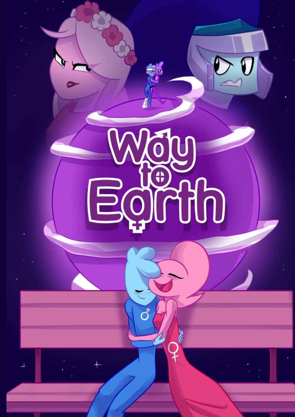 

Way to Earth: Romantic sci-fi comic (Independently published)