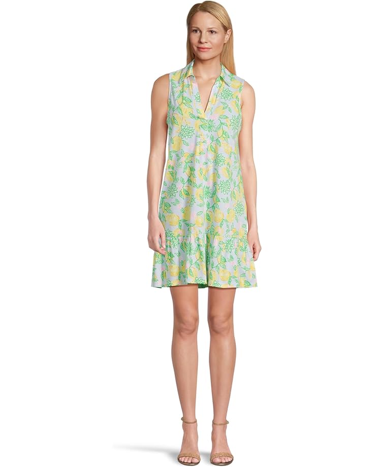 

Платье Lilly Pulitzer Riegan Dress, цвет Bluette Make Lemonade