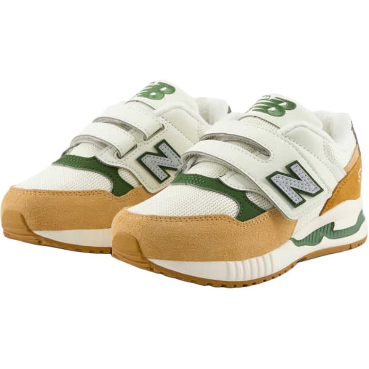Детские кроссовки NB 530 Thermal Low Top для повседневной носки New Balance, бежевый — фото 2
