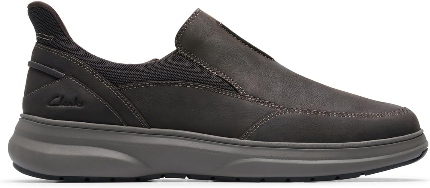Мужские слипоны Clarks Mullan Step, темно-коричневый — фото 2