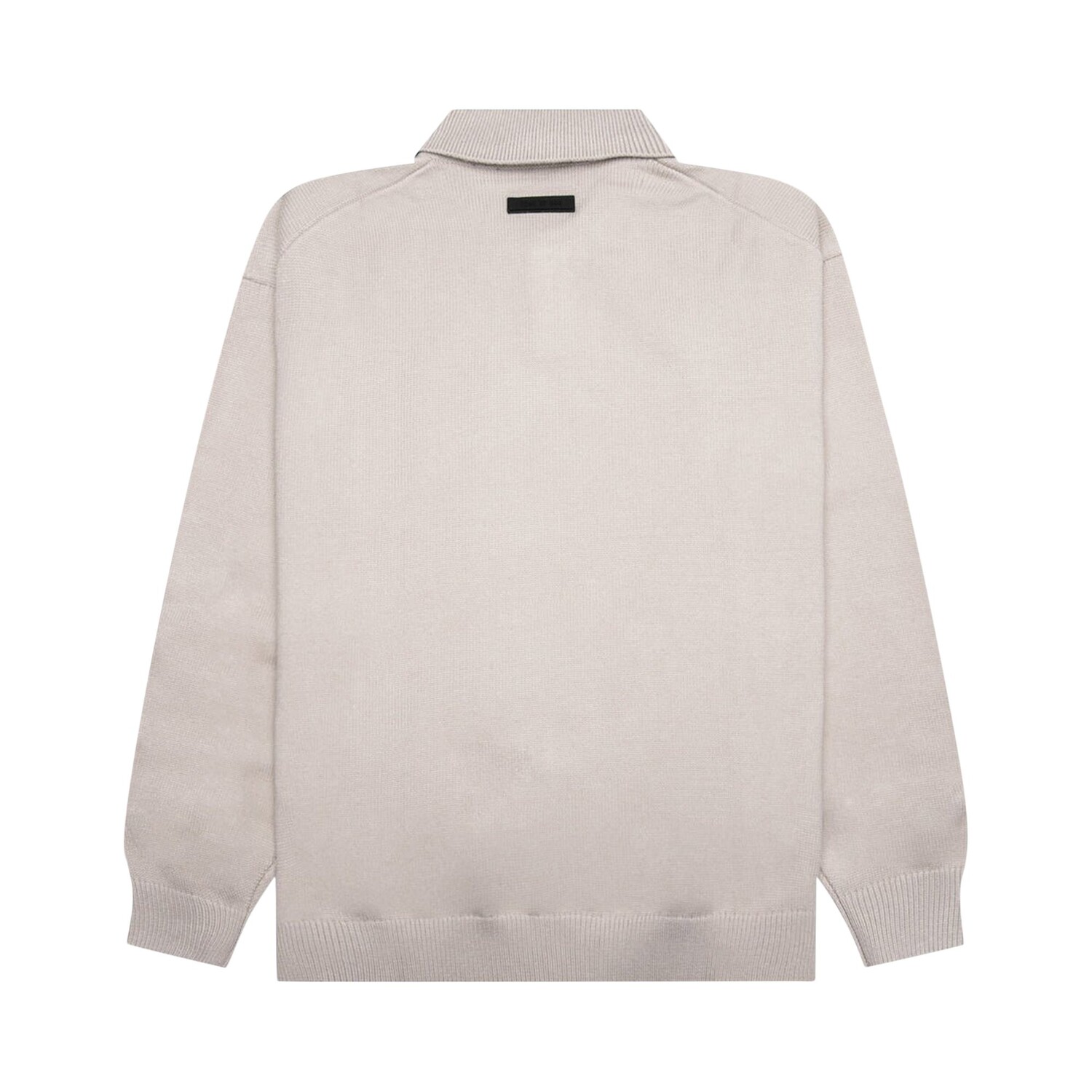 Поло Fear of God Essentials с длинными рукавами, светло-серый — фото 2
