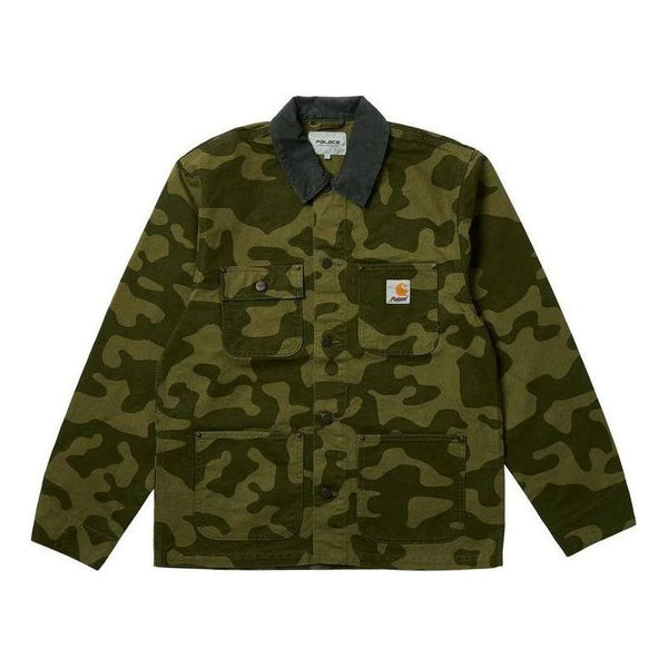 

Куртка x carhartt wip fw23 logo jacket 'green' Palace, зеленый