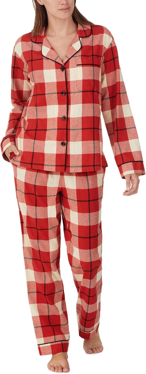 

Классический пижамный комплект с длинными рукавами Bedhead PJs, цвет Country Plaid