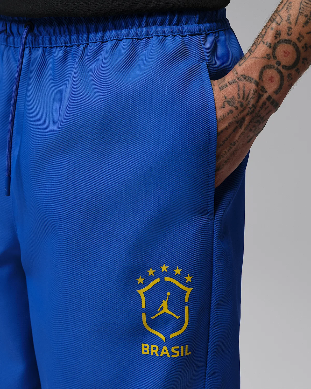 Мужские штаны Draft Jordan, Old Royal/Black/Yellow Pulse — фото 3