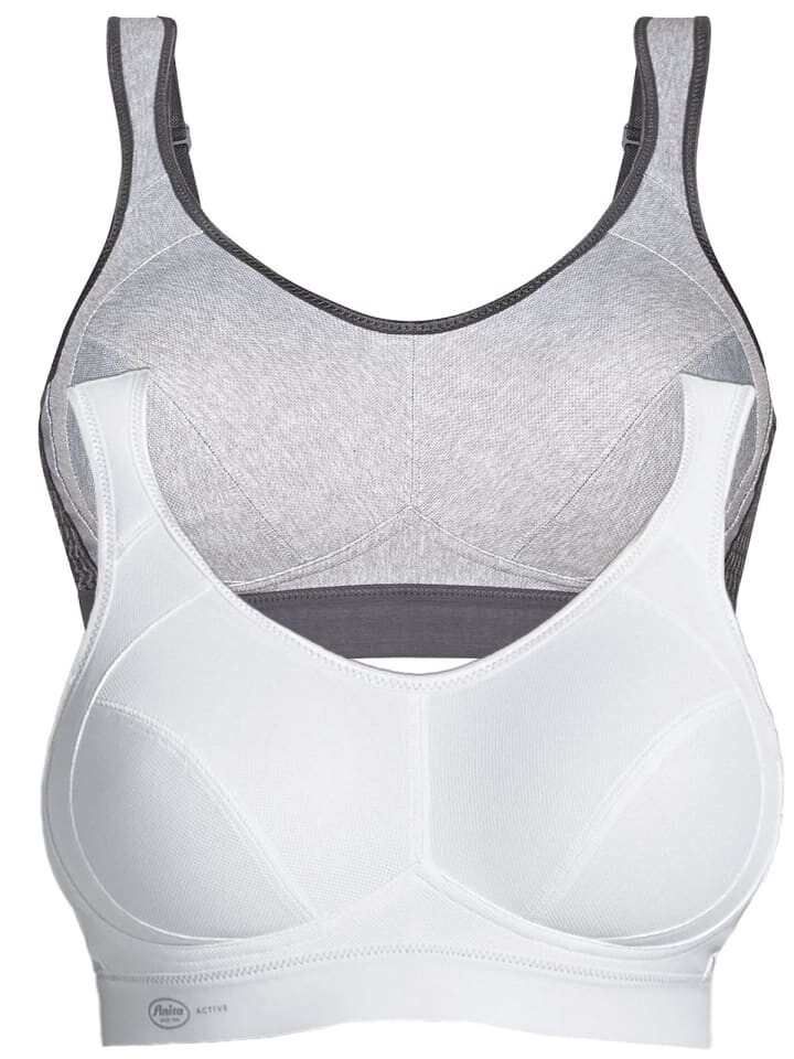 

Спортивный бюстгальтер Anita, цвет weiss heather grey