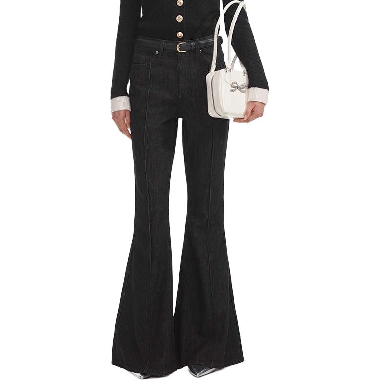 

Self-portrait Автопортрет классические черные джинсы для женщин