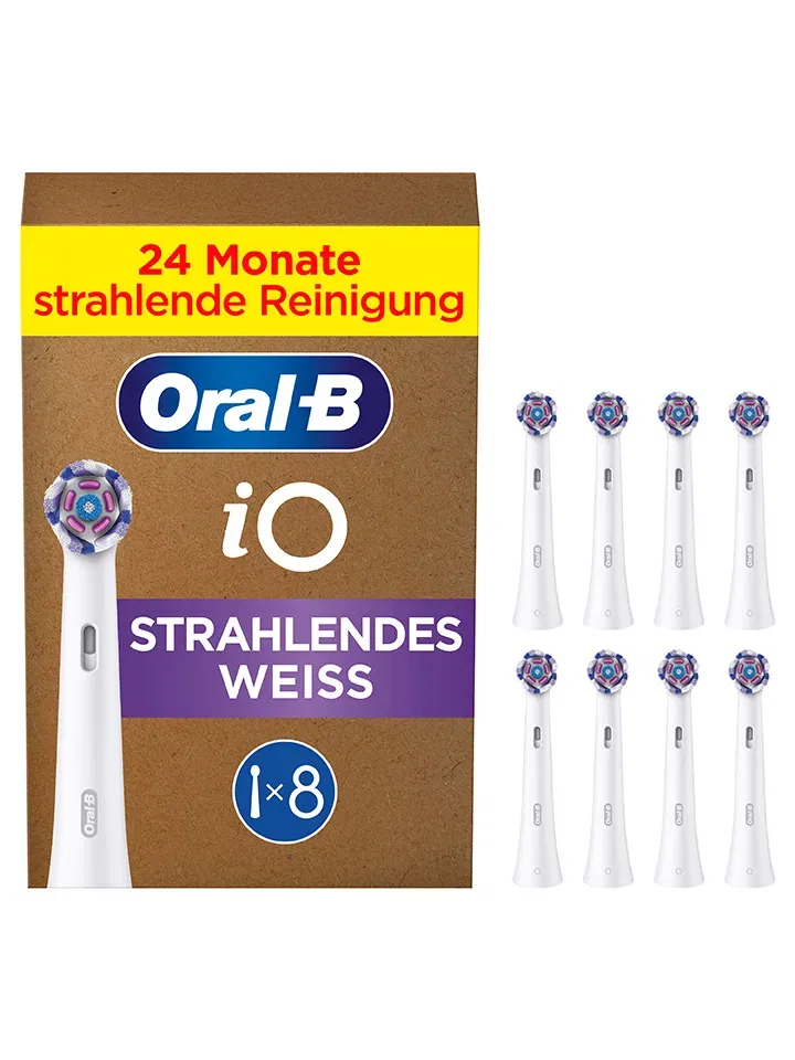 Набор сменных насадок Radiant White Oral-B белый